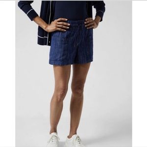 NWT Athleta Cabo Linen Texture short
